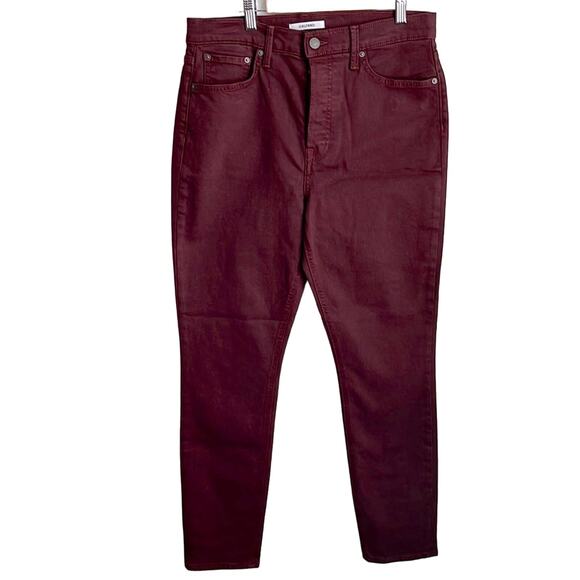 GRLFRND Karolina Denim Jeans in Damson Size 28 NWT - Picture 1 of 14